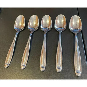 Oneida Alexandria Stainless Steel Tablespoons Set Of 5 18/0 Replacements
